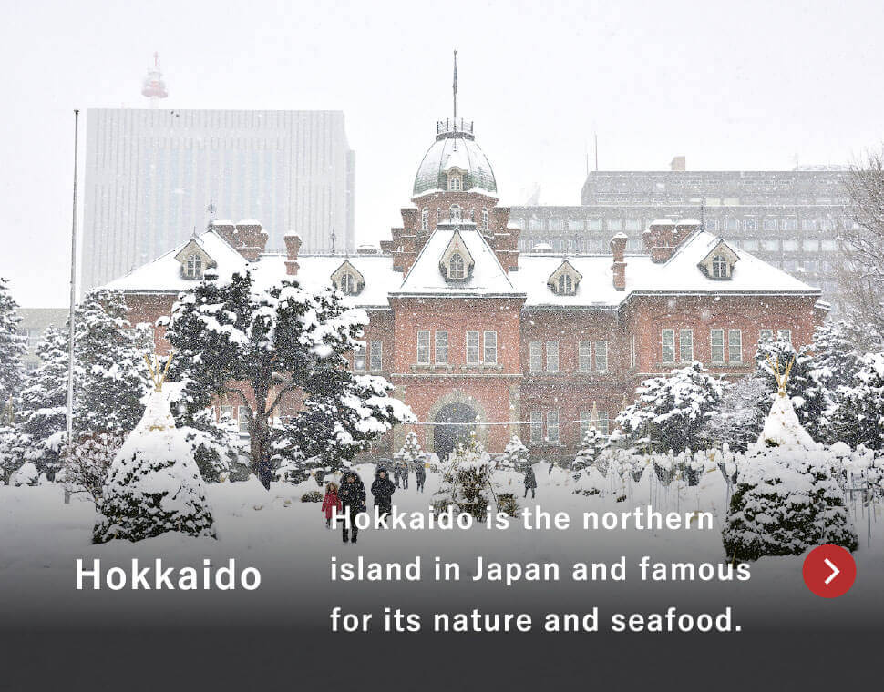 Hokkaido / Hokkaido is the northern island in Japan and famous for its nature and seafood.
